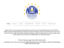 Tablet Screenshot of nowofindiana.org